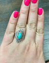 Sterling Aztec Ring