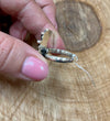 Sterling Cluster Adjustable Ring