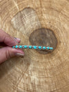 Sterling Turquoise Studded Cuff