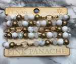 Pink Panache Gold Chain Bracelet Set