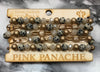 Pink Panache Gold Chain Bracelet Set