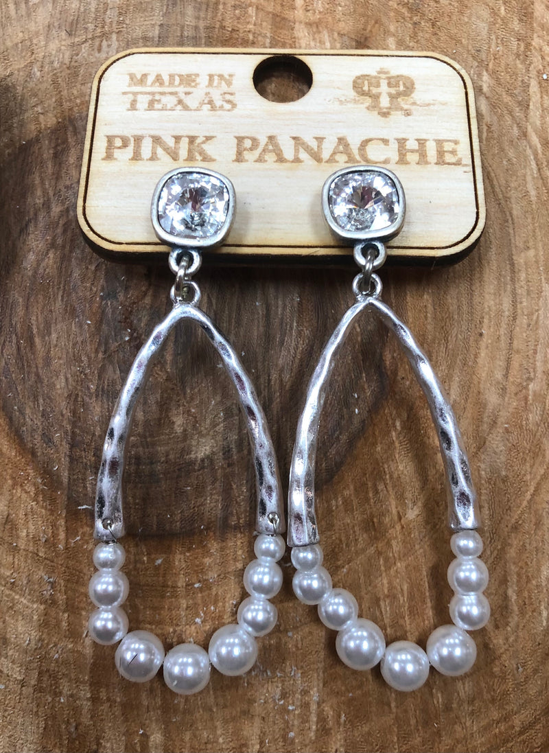 PP Pearl Teardrop Earrings