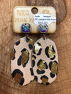 PP Leopard Hide Earrings