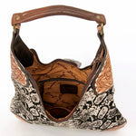 Tooled Snake Concealed Carry Purse